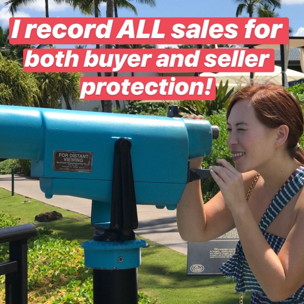 Please Note: I Record ALL Transactions 🎥